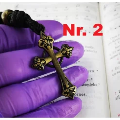 Taschenrosenkranz, Fingerrosenkranz,katholischer Rosenkranz, Metall