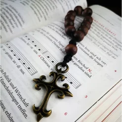 Taschenrosenkranz, Fingerrosenkranz,katholischer Rosenkranz,