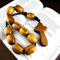 Taschenrosenkranz, Fingerrosenkranz,katholischer Rosenkranz, XL