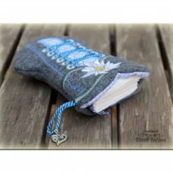 Taschentüchertasche - KORSETT - für Taschentücher oder ein kleines Handy, Tatüta, Trachten, aus Wollstoff, Farbwahl, Oktoberfest