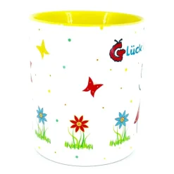 Tasse für beste Kollegin,  Glück ist eine Kollegin wie Dich zu haben