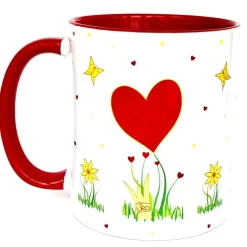 Tasse für Mama mit Spruch: Glück ist eine Mutter wie Dich zu haben, original Glückstassen aus dem Taunus