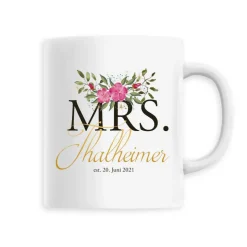 Tasse Mrs. - neu verheiratet