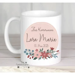 Tasse zur Kommunion Geschenk
