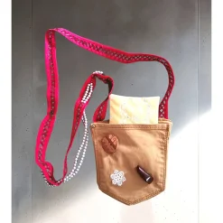 Tastbeutel, Fühlbeutel, Tasttäschchen bestickt für Demenzkranke Geschenkidee mit Herz und Duftbeutel mit Rosenbl&u