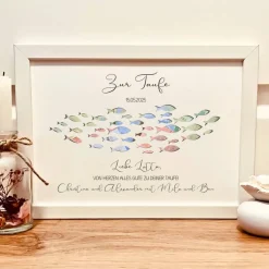 Taufe Geldgeschenk personalisiert | Taufgeschenk für Jungen und Mädchen | Geschenk für Patenkind