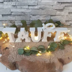 Taufe Tischdeko aus Raysin – Personalisierte Deko & Geschenkideen für Jungen & Mädchen