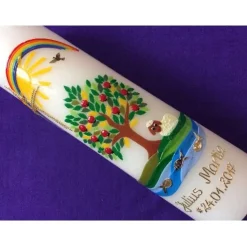 Taufkerze Lebensbaum