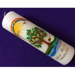 Taufkerze Lebensbaum