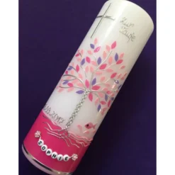 Taufkerze Mädchen Lebensbaum