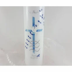Taufkerze modern, für Jungs, blau