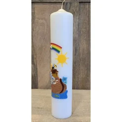 Taufkerze 30x6 -  "Arche-Noah 2"
