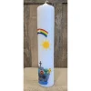 Taufkerze 30x6 - "Arche-Noah 3"