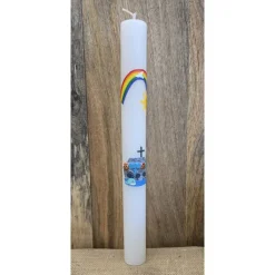 Taufkerze 40x4 -  "Arche-Noah 3"