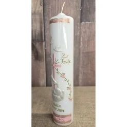 Taufkerze 30x6 - Baby - Personalisierbar - in zwei Variationen