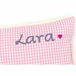 Taufkissen Ente Entchen mit gesticktem Namen