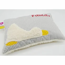 Taufkissen Ente Entchen mit gesticktem Namen