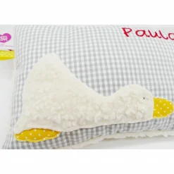 Taufkissen Ente Entchen mit gesticktem Namen