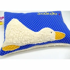 Taufkissen Ente Entchen mit gesticktem Namen