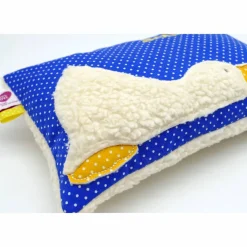 Taufkissen Ente Entchen mit gesticktem Namen