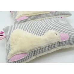 Taufkissen Ente Entchen mit gesticktem Namen