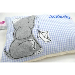 Taufkissen Kuschelkissen Kindergartenkissen Geburtsgeschenk