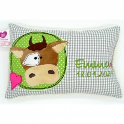 Taufkissen Kuschelkissen Kindergartenkissen Geburtsgeschenk