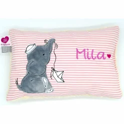 Taufkissen Kuschelkissen Kindergartenkissen Geburtsgeschenk