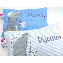 Taufkissen Kuschelkissen Kindergartenkissen Geburtsgeschenk