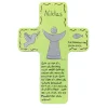 Taufkreuz Holzkreuz Kinderkreuz mit christlichem Motiv  zur Taufe/Geburt/Kommunion