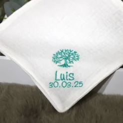 Tauftuch, Patengeschenk, Geschenkidee, personalisierbar