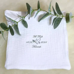 Tauftuch, Patengeschenk, Geschenkidee, personalisierbar