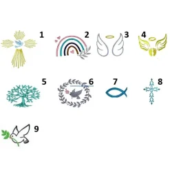 Tauftuch, Patengeschenk, Geschenkidee, personalisierbar