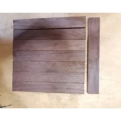 Teakholz Bastelleisten Wandverkleidung DIY