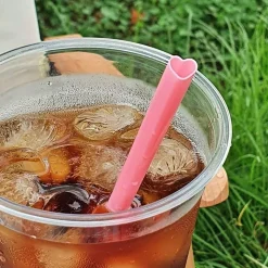 Team Braut, Team Bride Junggesellinnenabschied Getränkebeutel mit Stohhalm, JGA, Trinkbeutel