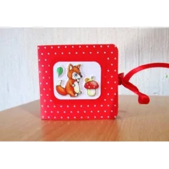 Teebeutelbuch mit Fuchs