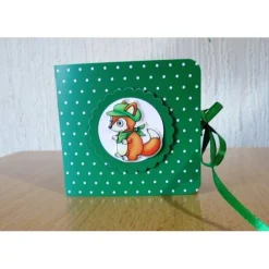 Teebeutelbuch mit Fuchs