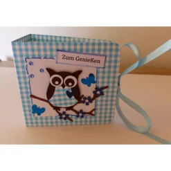 Teebeutelbuch mut Eule
