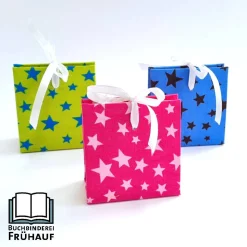 Teebeutelbuch Teealbum Hardcover Weihnachten Sterne