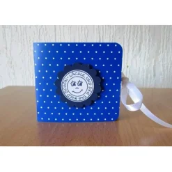 Teebeutelbuch,,Lächle und der Tag wird schön