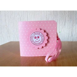 Teebeutelbuch,,Lächle und der Tag wird schön