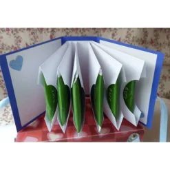 Teebeutelbuch,Teealbum,Denk an Dich