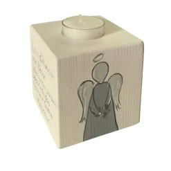 Teelichthalter/Kerzenwürfel/Teelichtwürfel aus Holz 