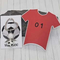 Tennis Schutzengel Schlüsselanhänger – Glücksbringer für Tennisspieler & Fans