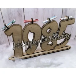 TiSaJa - Jahreszahl Geschenk Jubliläum Geburtstag Geldgeschenk