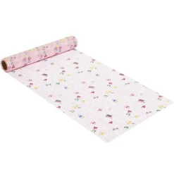 Tischband Einschulung Schulanfang Meterware rosa, blau, lindgrün oder sonnengelb