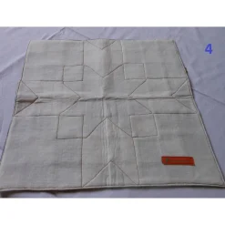 Tischdecke 40x40cm – Mitteldecke Weihnachten Patchwork Baumwollwebware festlich glänzend