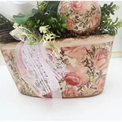 Tischdeko Gesteck Rosen