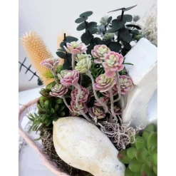 Tischdeko maritim Tischgesteck mit Anker