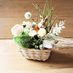 Tischgesteck Tischdeko Ostern Osterkorb